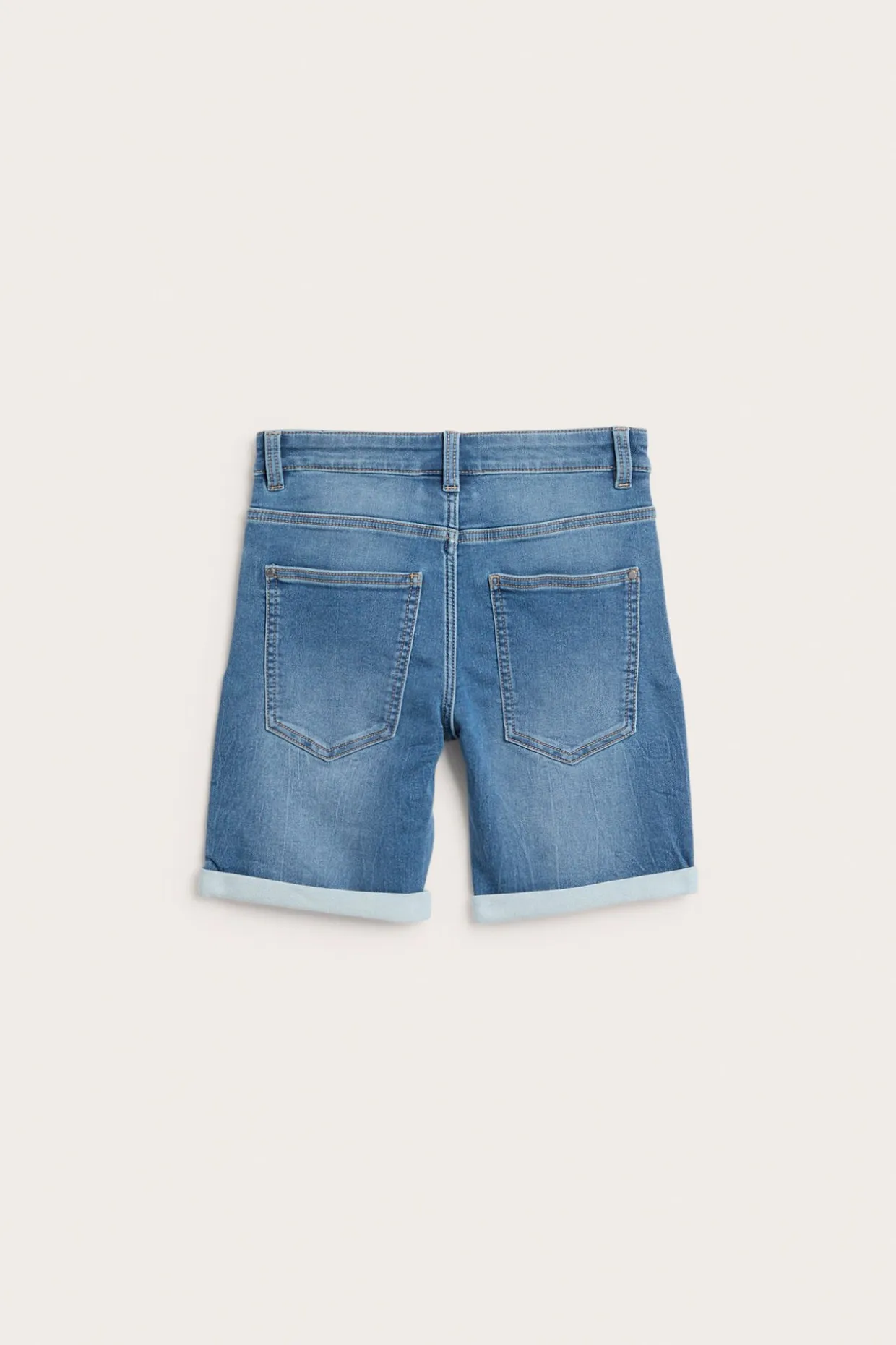Joustavat farkkushortsit collegedenimistä | Vaalea denim | Lapset | Kappahl
