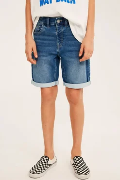 Joustavat farkkushortsit collegedenimistä | Vaalea denim | Lapset | Kappahl