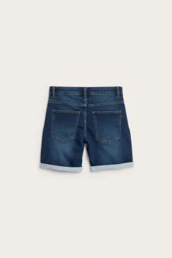 Joustavat farkkushortsit collegedenimistä | Tumma denim | Lapset | Kappahl