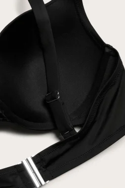 Kaarituellinen bikiniyläosa | Musta | Naiset | Kappahl