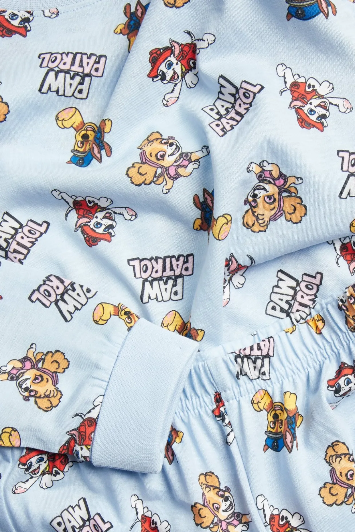 Kaksiosainen pyjama, jossa on Ryhmä Hau -kuvio | Vaaleansininen | Lapset | Kappahl