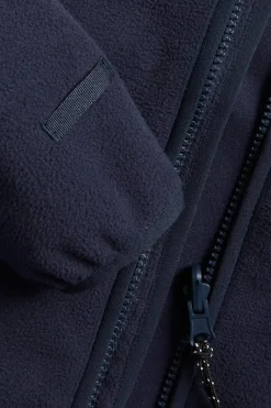 Kaxs-fleecetuulitakki zip-in/zip-off | Tummansininen | Lapset | Kappahl