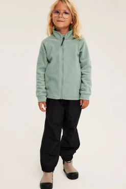 Kaxs-malliston fleecetakki, jossa zip-in/zip-off | Vaaleanvihreä | Lapset | Kappahl