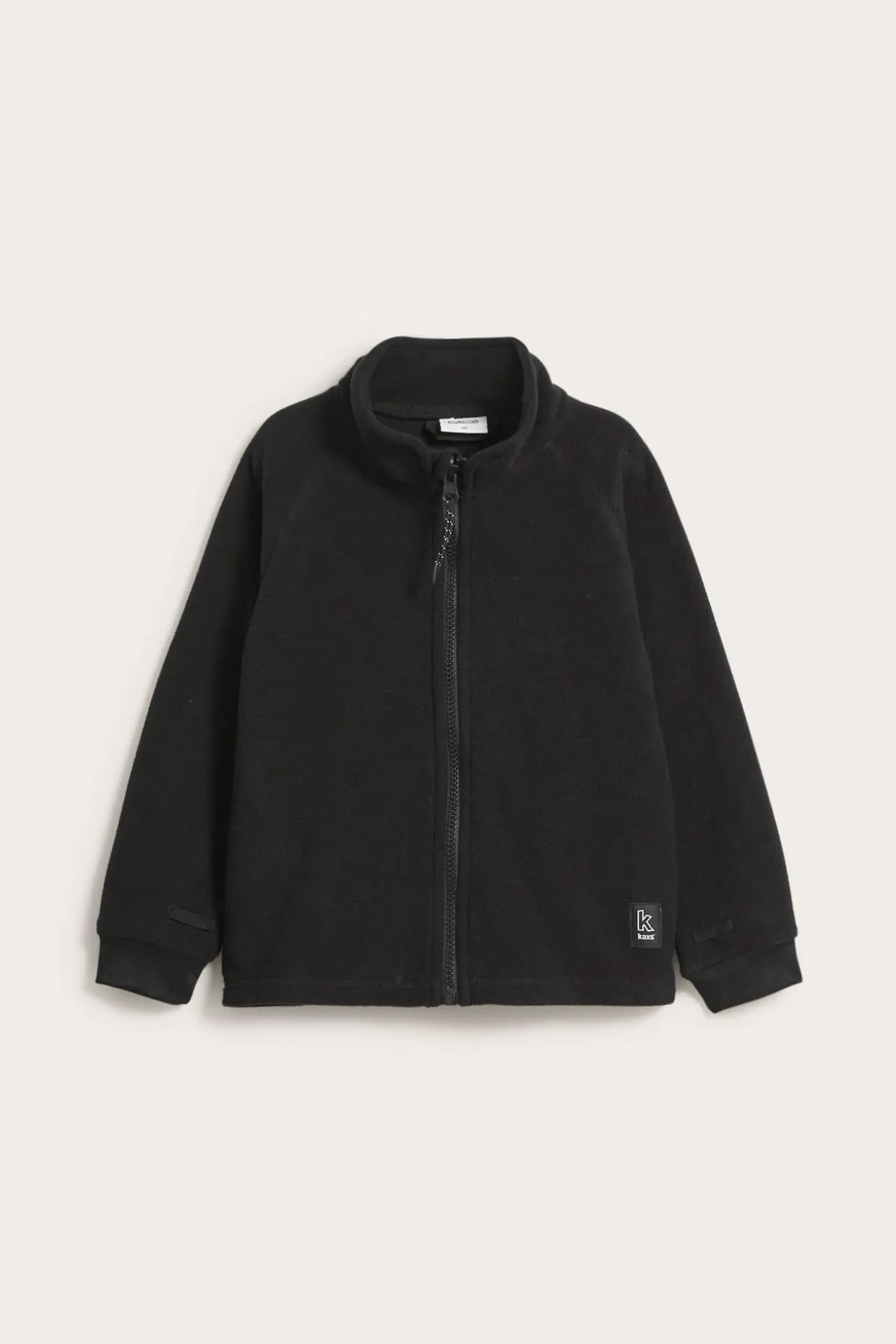 Kaxs-malliston fleecetakki, jossa zip-in/zip-off | Musta | Lapset | Kappahl