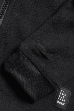 Kaxs-malliston fleecetakki, jossa zip-in/zip-off | Musta | Lapset | Kappahl