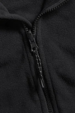 Kaxs-malliston fleecetakki, jossa zip-in/zip-off | Musta | Lapset | Kappahl