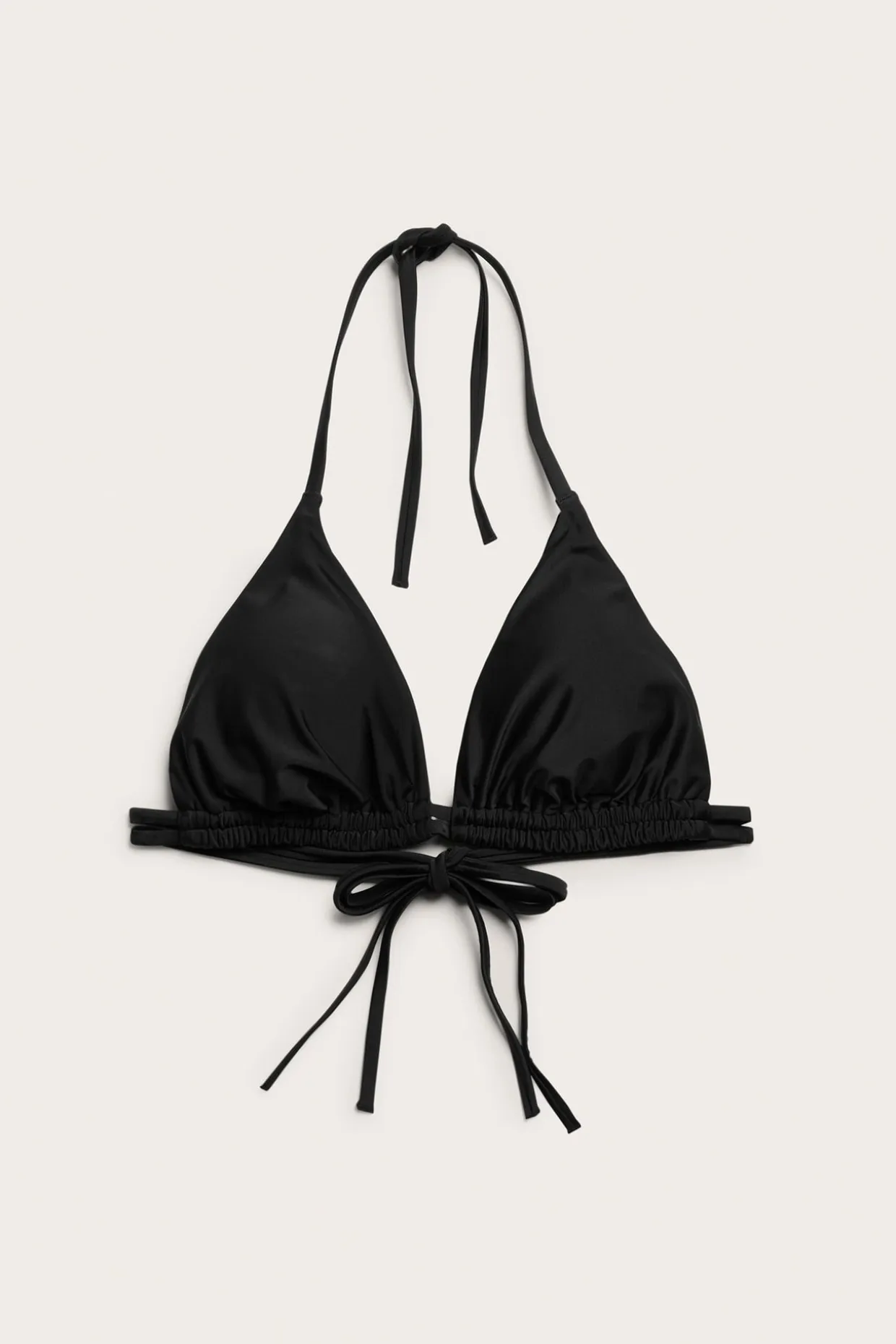 Kolmion muotoinen bikiniyläosa | Musta | Naiset | Kappahl
