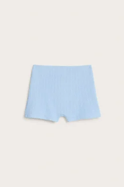Korkeavyötäröiset bikinishortsit | Vaaleansininen | Naiset | Kappahl