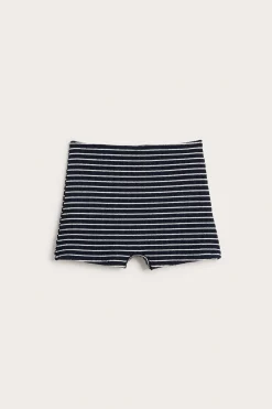Korkeavyötäröiset bikinishortsit | Tummansininen | Naiset | Kappahl