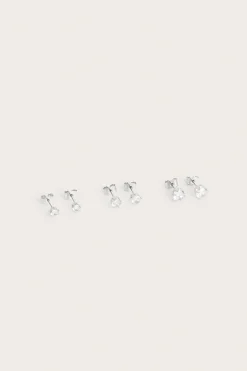 Korvakorut, 3-pack | Hopea | Naiset | Kappahl