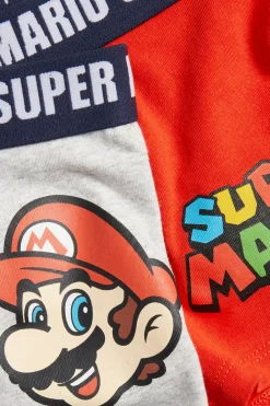 2 kpl:n pakkaus Super Mario -bokserishortseja | Meleerattu harmaa | Lapset | Kappahl