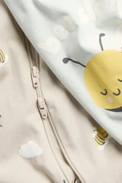 2 kpl pyjamia mehiläiskuviolla | Beige | Vauvat | Kappahl