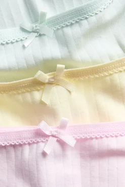 3 kpl ribbipintaisia brief-mallisia alushousuja | Vaaleanpunainen | Lapset | Kappahl