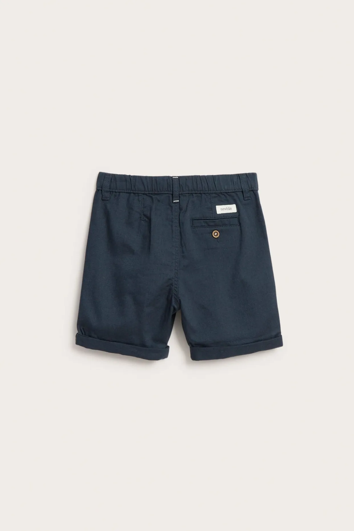 Kudotut shortsit, jossa taskut | Tummansininen | Lapset | Newbie
