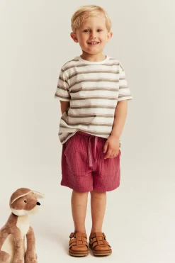Kudotut shortsit | Punainen | Lapset | Newbie