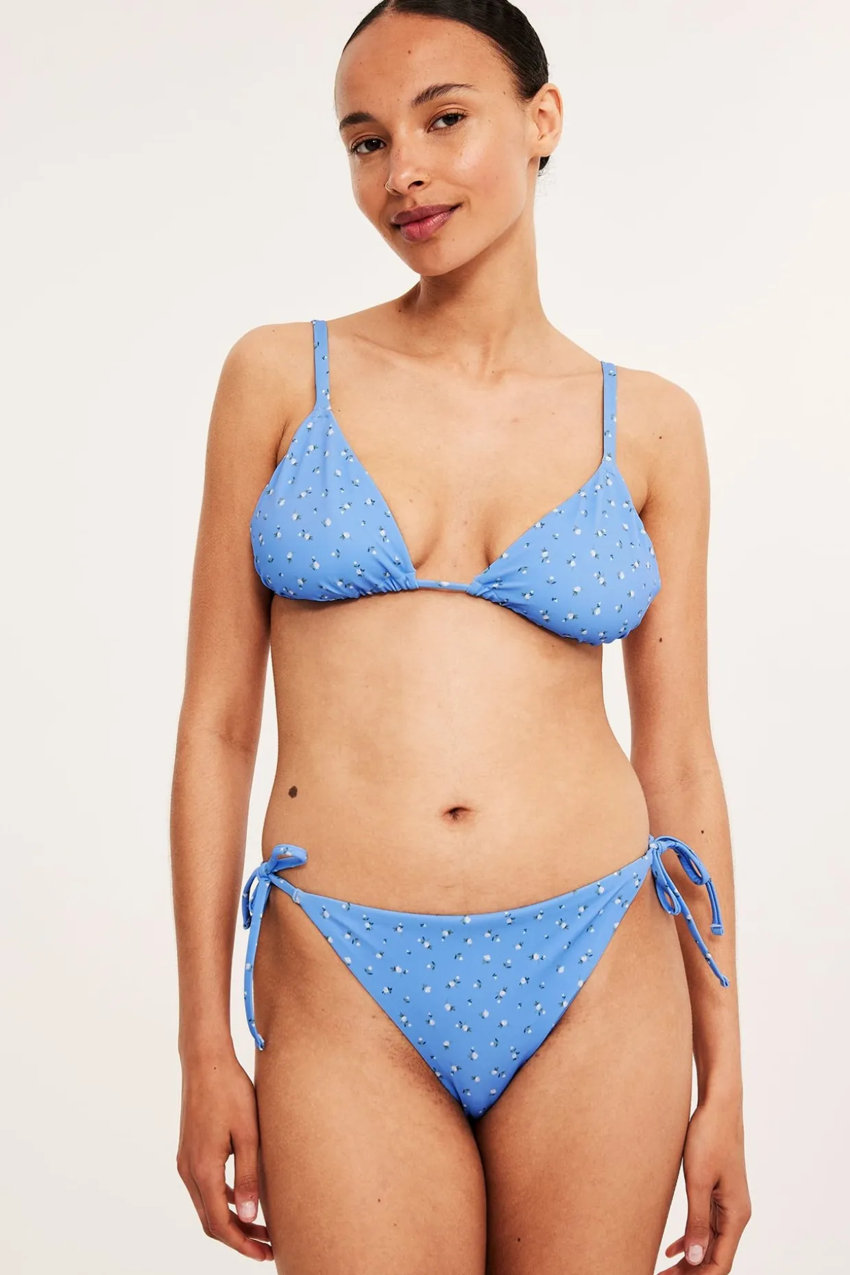 Kukallinen bikinialaosa | Sininen | Naiset | Kappahl