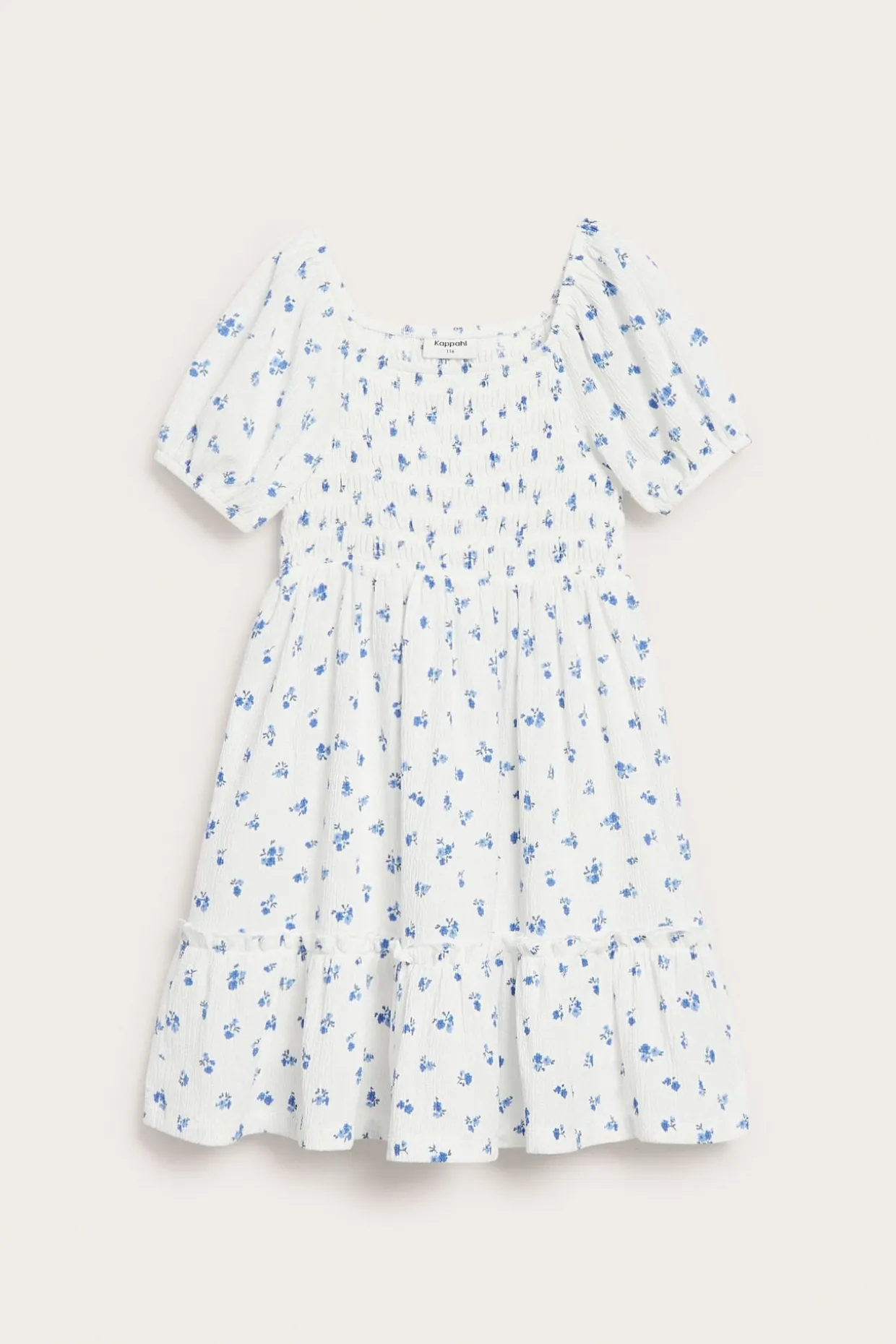Kukallinen jerseymekko | Luonnonvalkoinen | Lapset | Kappahl
