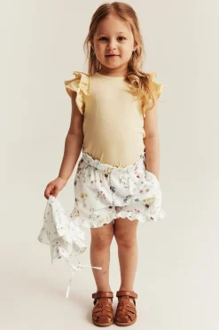 Kukalliset jerseyshortsit | Luonnonvalkoinen | Lapset | Newbie