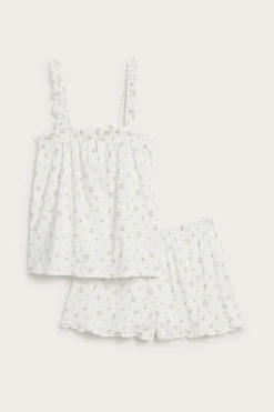 Kukkakuvioinen Newbie Woman -pyjama | Luonnonvalkoinen | Lapset | Newbie