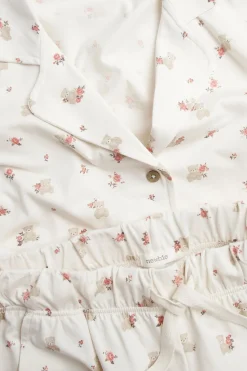 Kukkakuvioinen Newbie Woman -pyjama | Luonnonvalkoinen | Lapset | Newbie