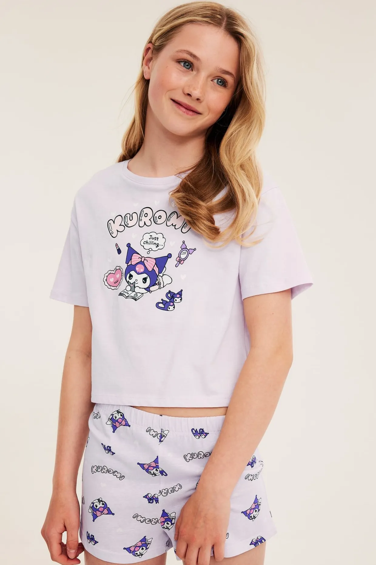 Kuromi-pyjama | Violetti | Lapset | Kappahl