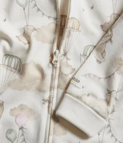 Kuviollinen vauvojen pyjama | Luonnonvalkoinen | Vauvat | Newbie