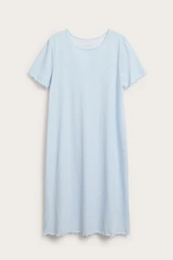 Kuviollinen yöpaita | Vaaleansininen | Naiset | Kappahl