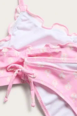 Kuviolliset halterneck-bikinit | Vaaleanpunainen | Lapset | Kappahl