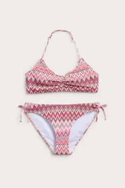 Kuviolliset halterneck-bikinit | Pinkki | Lapset | Kappahl