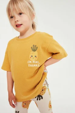 Kuviolliset trikooshortsit | Keltainen | Lapset | Kappahl