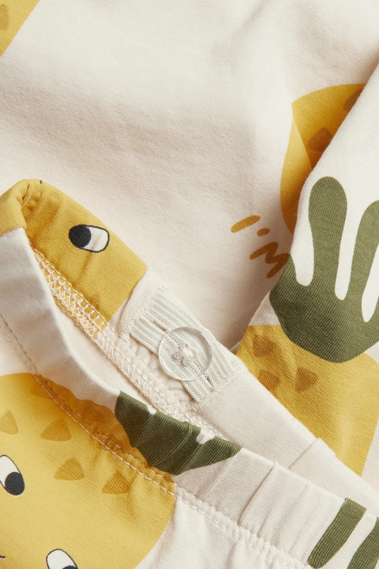 Kuviolliset trikooshortsit | Keltainen | Lapset | Kappahl
