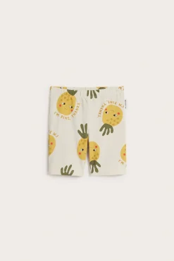 Kuviolliset trikooshortsit | Keltainen | Lapset | Kappahl