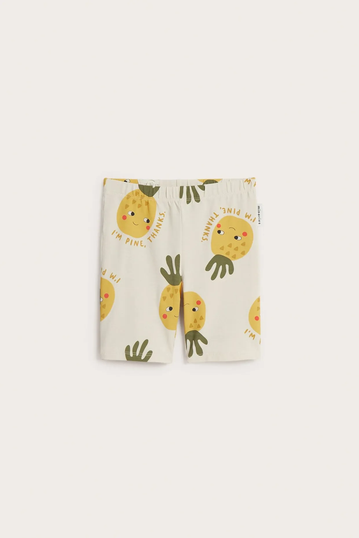 Kuviolliset trikooshortsit | Keltainen | Lapset | Kappahl