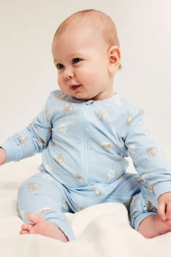 Kuviolliset vauvojen pyjamat, 2-pack | Vaaleansininen | Vauvat | Kappahl