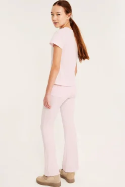 Lahkeista levenevät leggingsit | Vaaleanpunainen | Lapset | Kappahl