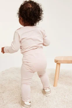 Leggingsit, joissa on applikointi | Pinkki | Vauvat | Kappahl