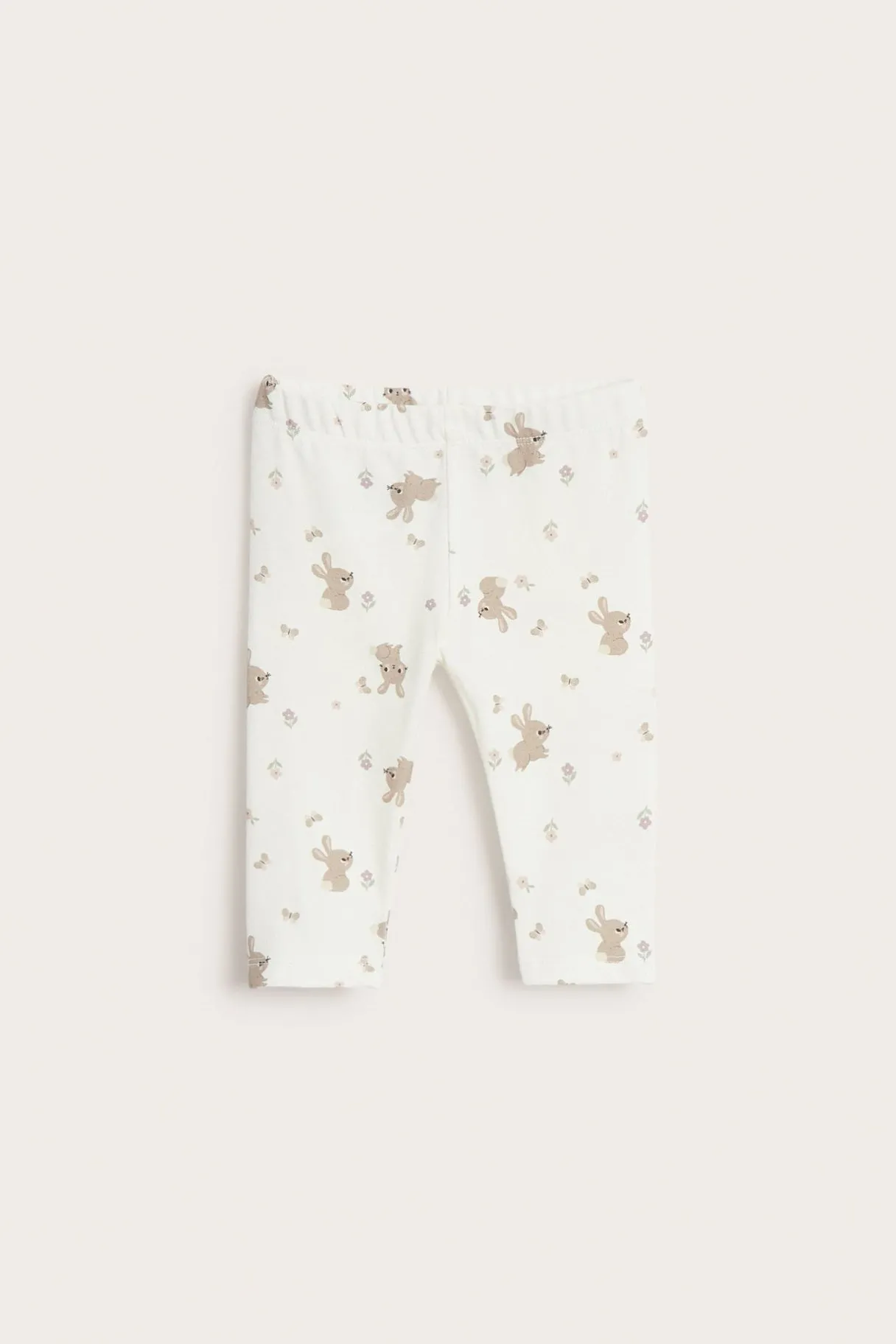 Leggingsit, joissa pupukuviointi | Luonnonvalkoinen | Vauvat | Kappahl