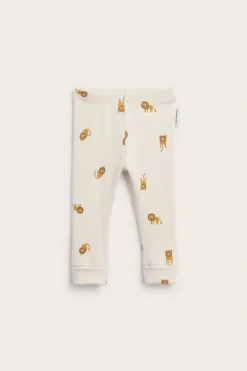 Leijonakuvioiset leggingsit | Beige | Lapset | Kappahl