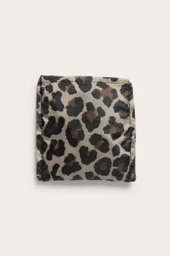 Leopardikuvioinen ostoskassi | Beige | Naiset | Kappahl