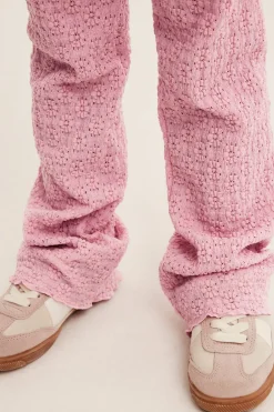 Levenevälahkeiset pitsileggingsit | Vaaleanpunainen | Lapset | Kappahl