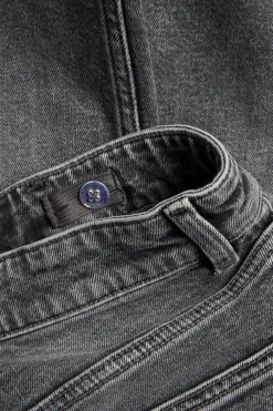 Loose jeans mid waist | Hopeanharmaa | Lapset | Kappahl