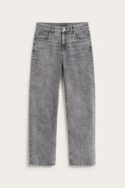 Loose jeans mid waist | Hopeanharmaa | Lapset | Kappahl