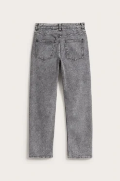 Loose jeans mid waist | Hopeanharmaa | Lapset | Kappahl