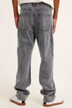 Loose jeans mid waist | Hopeanharmaa | Lapset | Kappahl