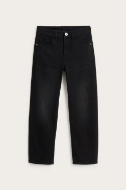 Loose jeans mid waist | Musta denim | Lapset | Kappahl