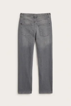 Loose jeans mid waist | Vaaleanharmaa | Lapset | Kappahl