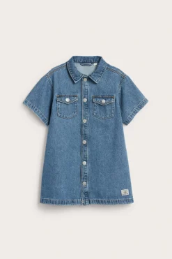 Lyhythihainen farkkumekko | Denim | Lapset | Kappahl