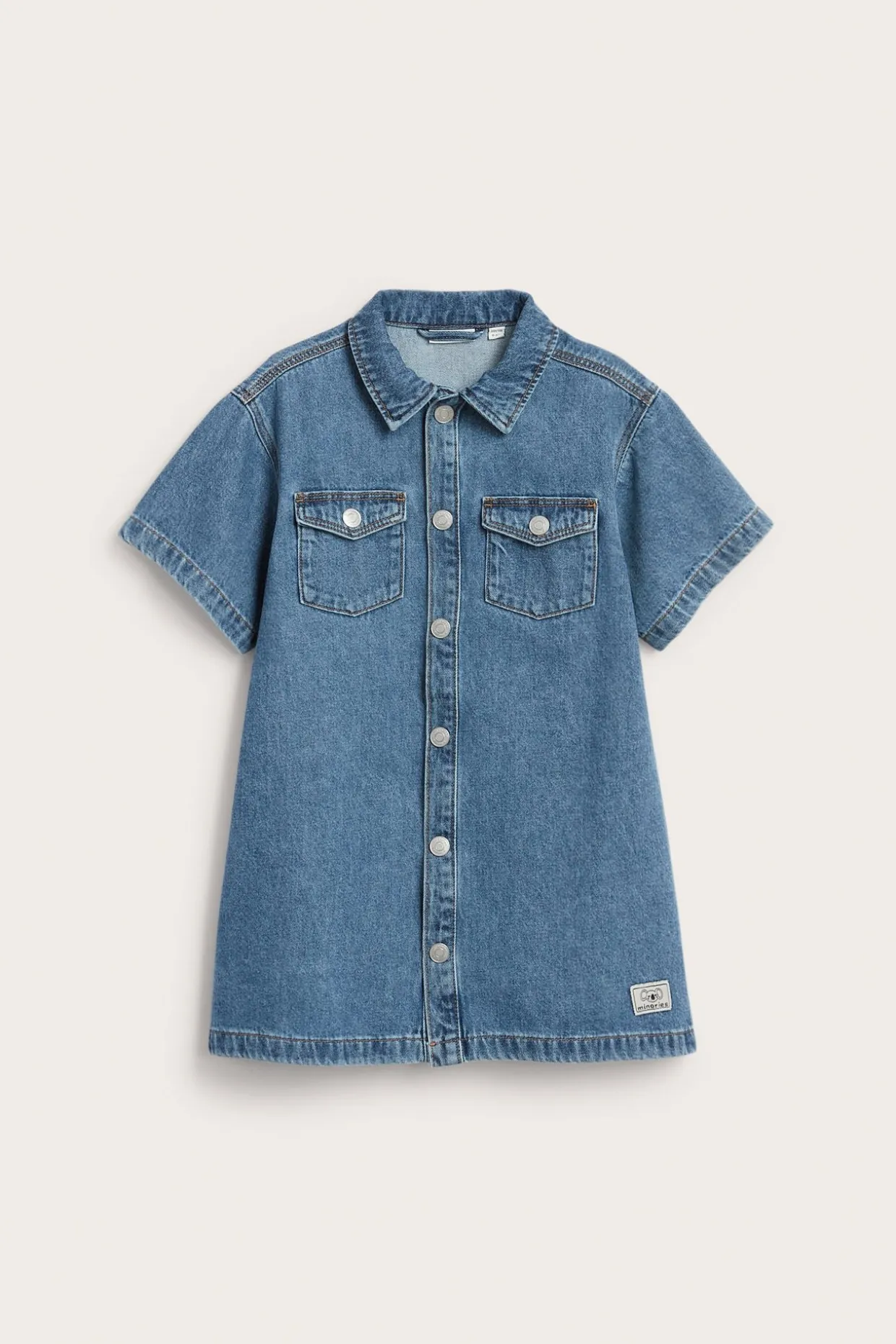 Lyhythihainen farkkumekko | Denim | Lapset | Kappahl