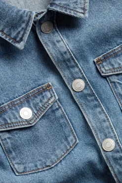 Lyhythihainen farkkumekko | Denim | Lapset | Kappahl