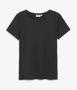 Lyhythihainen perustoppi | Musta | Naiset | Kappahl